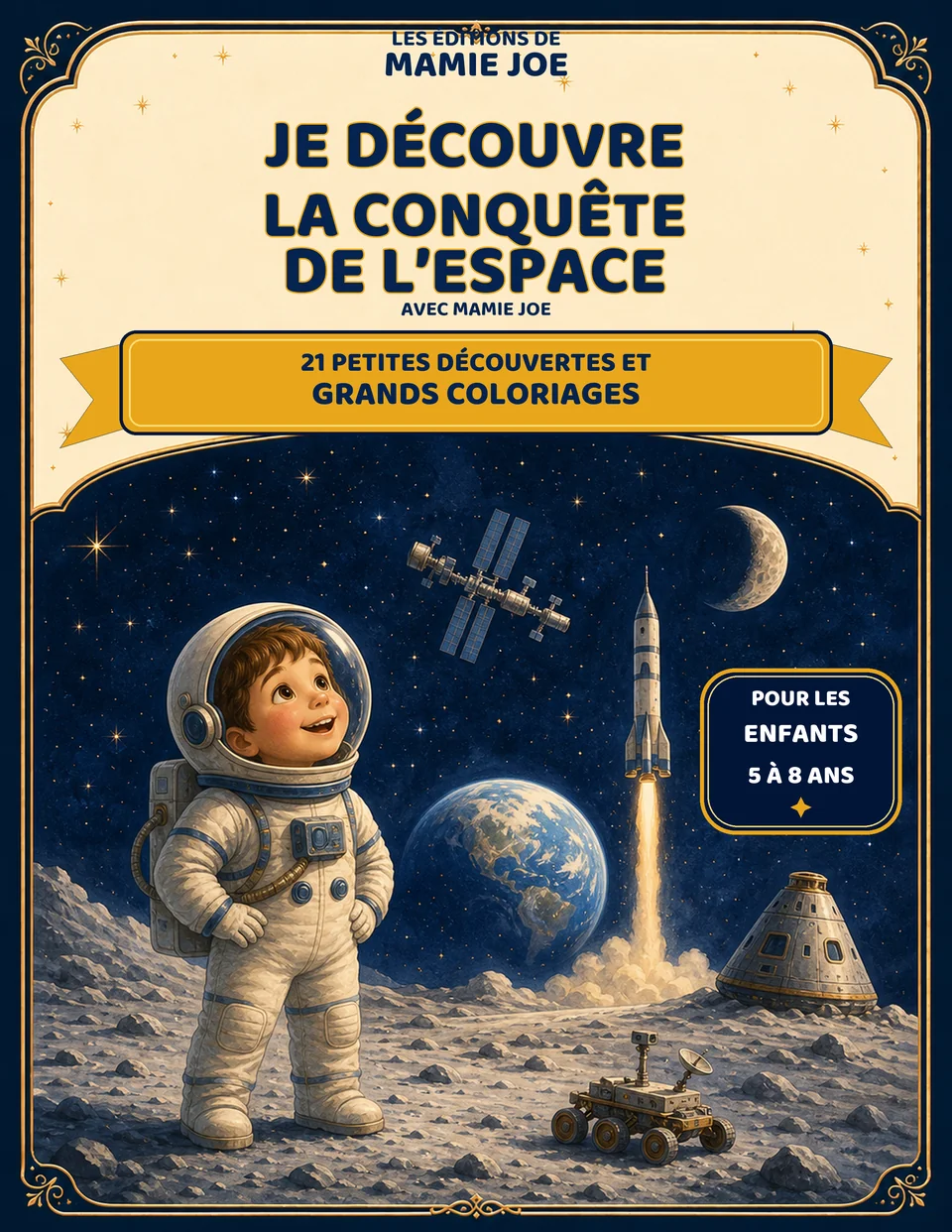 Couverture Je découvre la conquête de l’espace