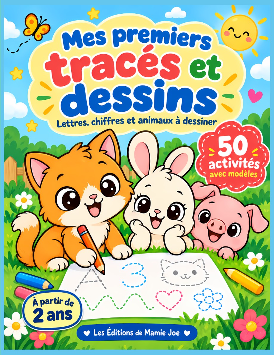 Couverture Mes premiers tracés et dessins