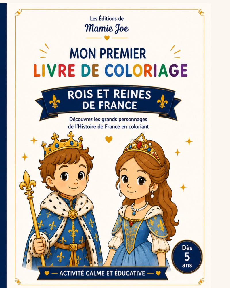 Couverture Rois et reines de France