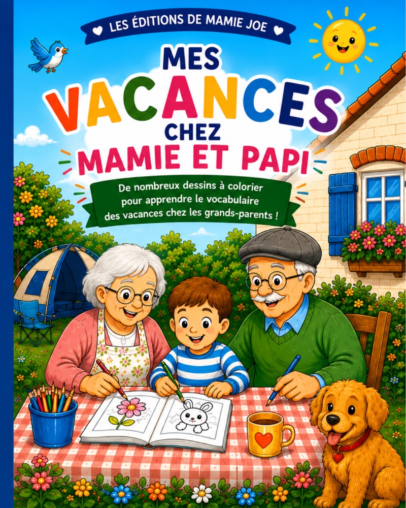 Couverture Mes vacances chez Mamie