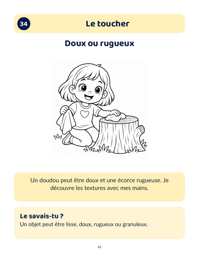 Feuilles d’automne : regarder, toucher et raconter avec un enfant